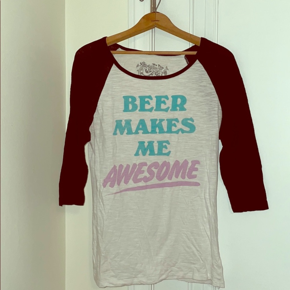 Graphic Baseball Tee